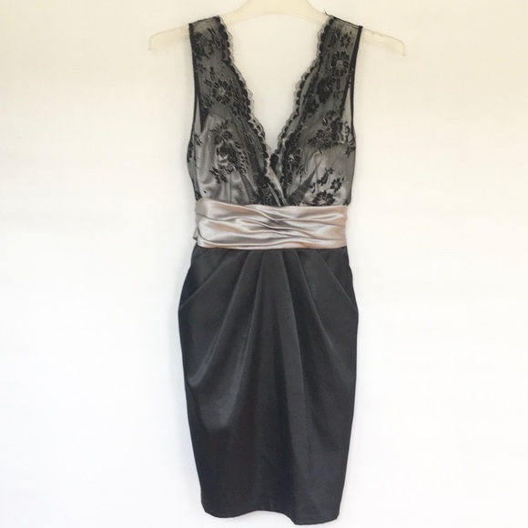 Windsor Dresses & Skirts - Windsor Black/Silver Dress